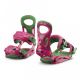Snowboardové vázání Drake FIFTY LOBSTER Fuchsia Green